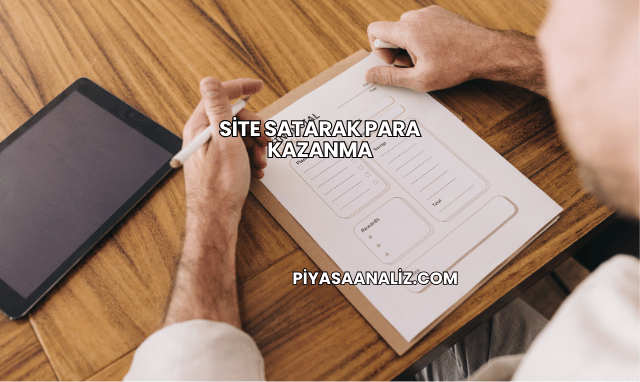 Site Satarak Para Kazanma